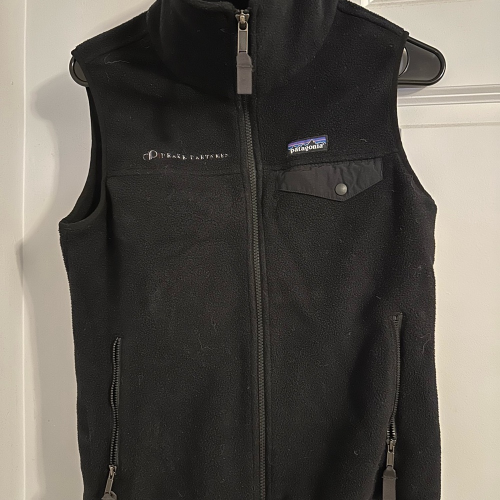 Patagonia Synchilla Black Fleece Vest